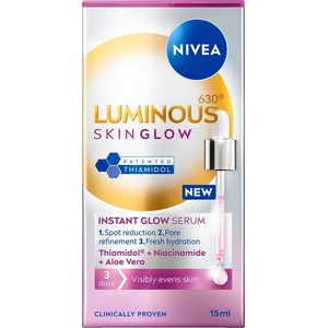 Nivea Luminous Skin Glow Серум за сияйна кожа, 15 ml