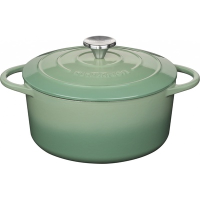 Küchenprofi PROVENCE Litinový hrnec kulatý nefritově zelená - 24 cm