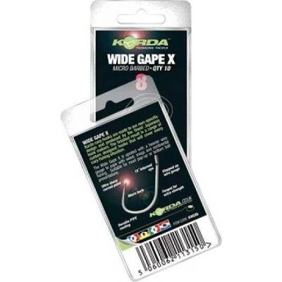Korda háčky Wide Gape X vel. 4 / 10ks