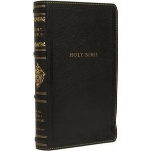 KJV, Personal Size Reference Bible, Sovereign Collection, Leathersoft, Black, Red Letter, Comfort Print | THOMAS NELSON (ISBN: 9780785239215)