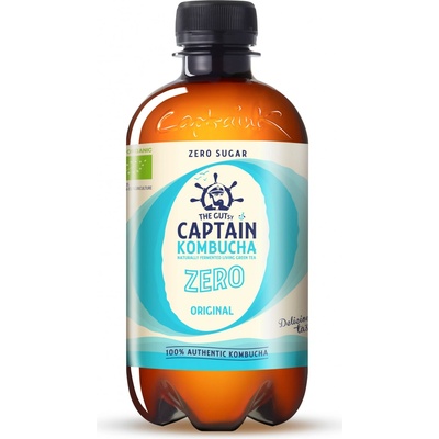 Captain Kombucha Kombucha Zero bio original 400 ml – Zbozi.Blesk.cz