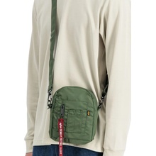 Alpha Industries Crew Carry bag taška na rameno sage green zelená