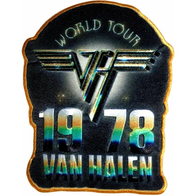 Nažehlovačka Van Halen - World Tour 1978