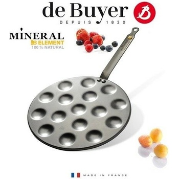 de Buyer pánev na minilívance Poffertjes Mineral B Element 27 cm