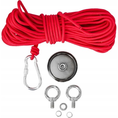 KRAFT&DELE Magnet fishing 140kg oboustranný pro lovce pokladů KD10415 – Zbozi.Blesk.cz