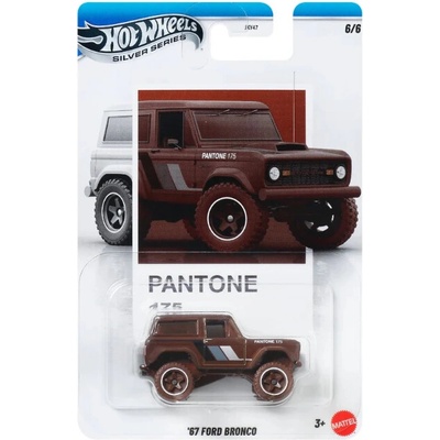 Mattel Hot Wheels Silver Series Pantone 175 67 Ford Bronco
