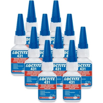 Loctite 431 sekundové lepidlo 20 g 10 ks