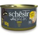 Konzervy pre mačky Schesir Cat After Dark Paté kuře 80 g