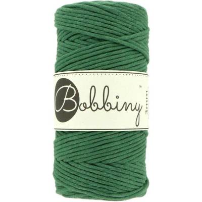 Bobbiny Macrame Pine Green 3mm 100m