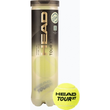 HEAD Tour XT топки за тенис 4 бр. жълти 570824