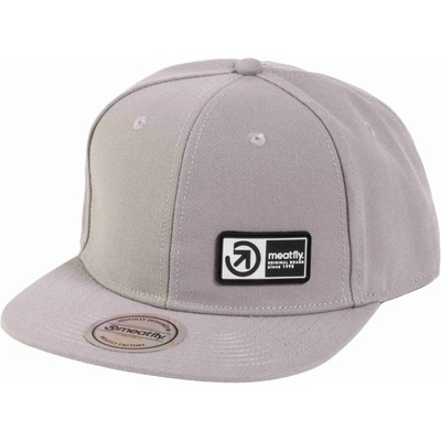 Meatfly Hornet Snapback Grey Brand Šedá