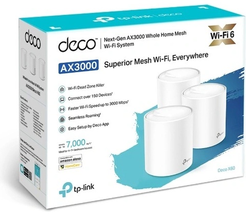 TP-Link Deco X60, 3ks