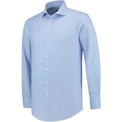 Malfini Fitted shirt blue