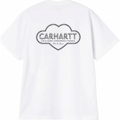 Carhartt WIP S/S Cloud Heart T-Shirt White