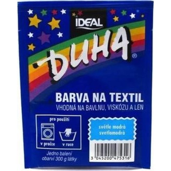 Duha farba na textil svetlo modrá 16