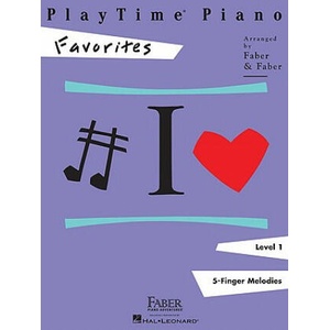 PlayTime Piano, Level 1, Favorites | Nancy Faber, Randall Faber (1989)