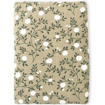 A Little Lovely Company - Муселинова кърпа XL, blossom - тъмно градински чай