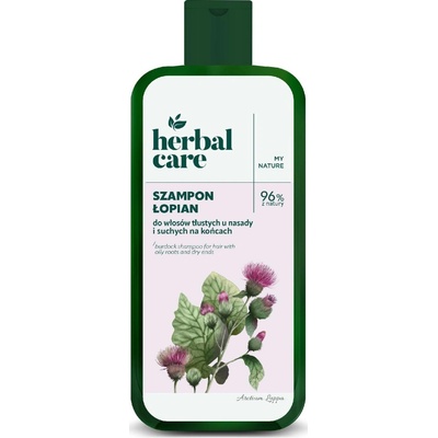 Farmona Herbal Care Burdock šampon pro mastnou vlasovou pokožku a suché konečky 330 ml