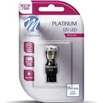 m-tech LED W21W T20 14x2835SMD CANBUS White крушка к-т (LB822W-01B)