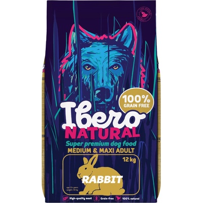 Ibero Natural dog GF Rabbit adult 12 kg