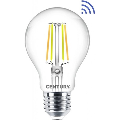 Century CEN ING3SMA-072700 LED FILAMENT HRUŠKA ČIRÁ WIFI SMART 7W E27 CCT 2700-6500K 360d Tuya WiFi – Hledejceny.cz
