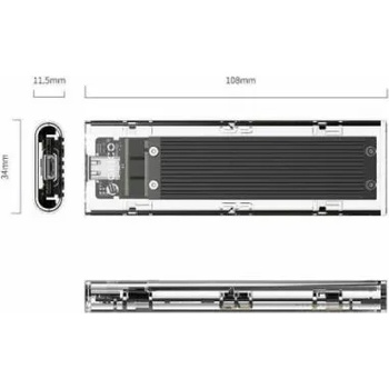 Image 1 of ORICO TCM2-C3-BK