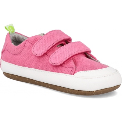 Tip Toey Joey Bossy green rosa pink eco canvas růžové