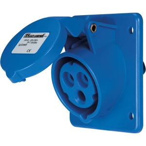 Elettrocanali Ec690 КОНТАКТ ЗА ВГРАЖДАНЕ 32А ip44 1p+n+e 220-240v (ec69252)