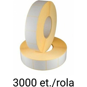 ZINTA Самозалепващи sgp етикети zinta 40х45мм, 3000 ет. /ролка (40x45x3000-sgp)