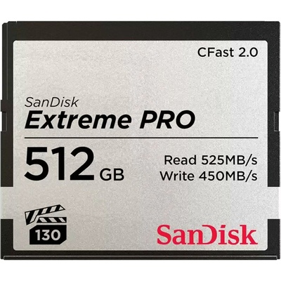 SanDisk CFAST 2.0 512GB Extreme Pro SDCFSP-512G-G46D