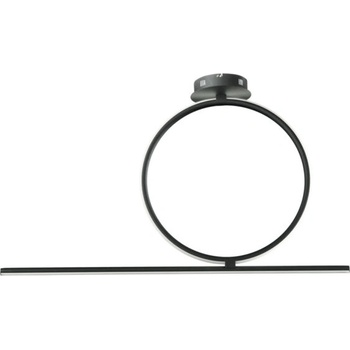 Ondaluce Плафон ondaluce acrobat50 nero, led, 42w, 3000k, черен (pl.acrobat50/nero)