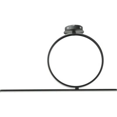 Ondaluce Плафон ondaluce acrobat50 nero, led, 42w, 3000k, черен (pl.acrobat50/nero)