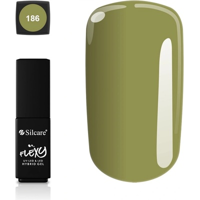 Hybridný farebný lak Silcare 186 4,5 ml