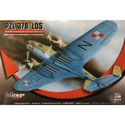 Mirage Hobby PZL 37 B Los 1:48