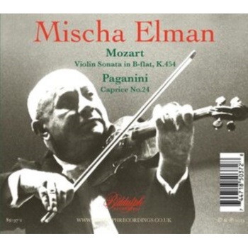 Mozart: Violin Sonata in B-flat, K454/Paganini: Caprice No. 24 CD