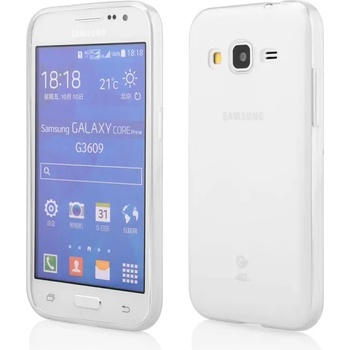 Samsung Ултра тънък силиконов калъф за Samsung Galaxy G360 Core Prime (UTSCSGCorePrimeWhite)