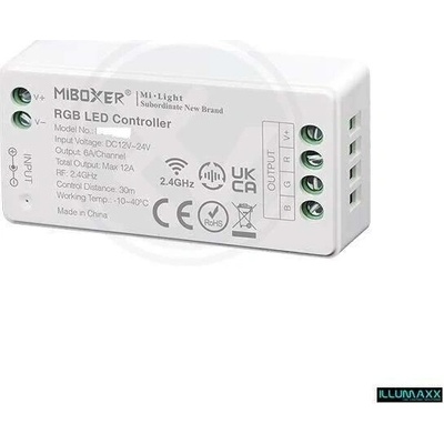 RF přijímač 037S, 12A k ovládání RGB LED pásků
