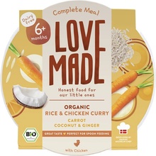 LoveMade BIO Kuřecí curry s rýží 185 g