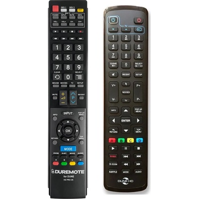 GENERAL DUNE HD PRO 4K, HD RealBox 4K + управление на телевизор (мини телевизор) - дистанционно управление дубликат (PRO 4K, HD RealBox 4K + управление на телевизор (мини телевизор))