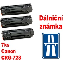 MP Print Canon 7ks CRG-728, + dálniční známka