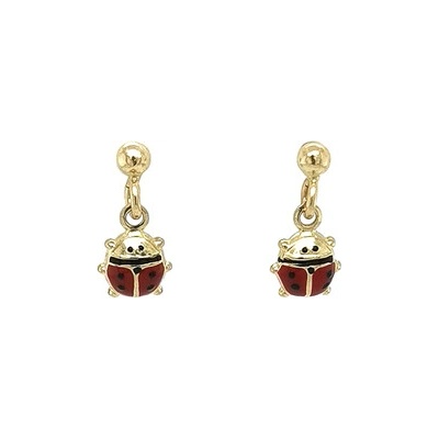 Beny Jewellery zlaté Dětské náušnice Berušky 7120636