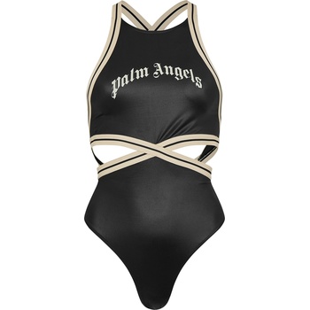 Palm angels Women's Bandeau Swimsuit - Black