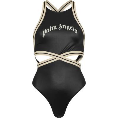 Palm angels Women's Bandeau Swimsuit - Black