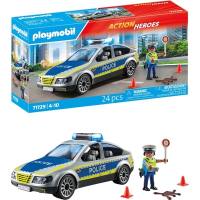 Playmobil 71729 playmobil - Полицейска патрулна кола със звук и светлини