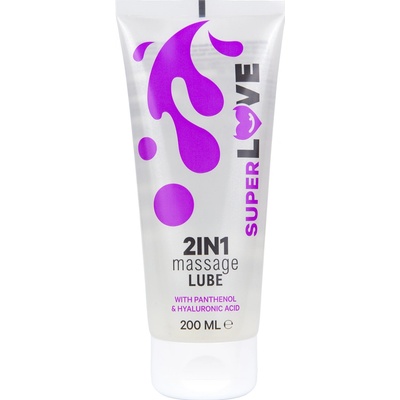 SuperLove 2in1 Massage Lube with Panthenol & Hyaluronic Acid 200 ml