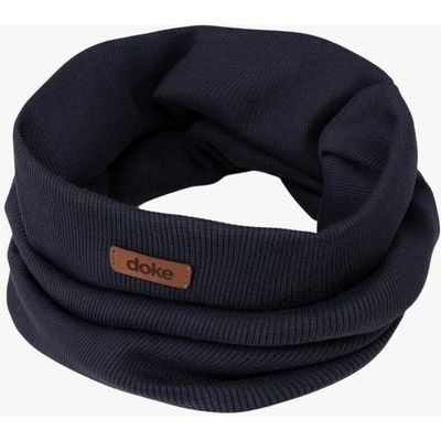 Doke detský nákrčník organic rib black