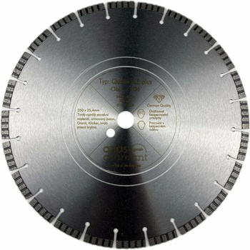 Atlas Quattro Laser diamantový řezný kotouč 350 x 25,4 mm QL350-25