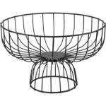 Horecano HORECANO-REN-Фруктиера метална кръгла на столче Ø28xh18.5cm ЧЕРНА (HC-39159) (0139159)