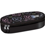 ST.RIGHT Овален ученически несесер St. Right Trouble Maker Bear - С 1 цип (PC01)