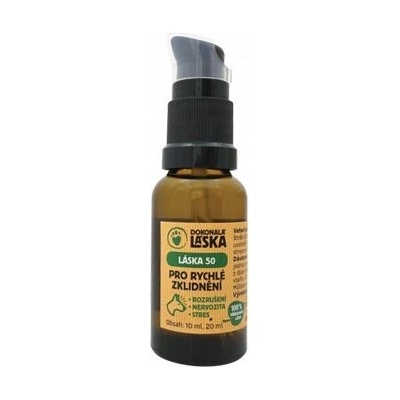 Dokonalá láska LÁSKA 50 Pro rychlé zklidnění 20 ml